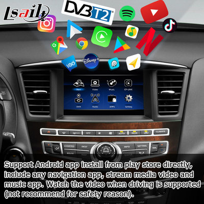 HD οθόνη αφής πολλαπλών δακτύλων carplay αυτόματη αναβάθμιση android για Infiniti QX60 JX35 2013-2016 IT06
