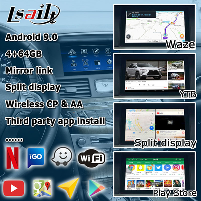 Infiniti Q70 M35 M35h M45 Nissan Fuga Android carplay αναβάθμιση αφής πολλαπλών δακτύλων