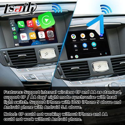 Infiniti Q70 M35 M35h M45 Nissan Fuga Android carplay αναβάθμιση αφής πολλαπλών δακτύλων