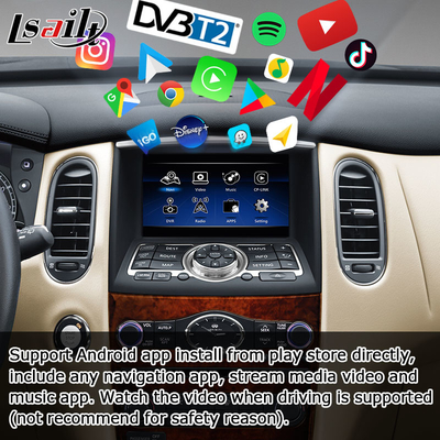 Infiniti QX50 EX EX35 EX25 EX37 Nissan skyline crossover οθόνη Android HD carplay αυτόματη αναβάθμιση android