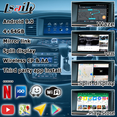 Nissan Elgrand E52 HD muti touch touch HD οθόνη αναβάθμιση ασύρματης carplay android auto