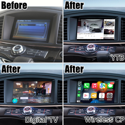 Nissan Elgrand E52 HD muti touch touch HD οθόνη αναβάθμιση ασύρματης carplay android auto
