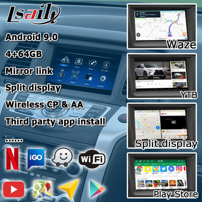 Nissan Murano Z51 Android HD αναβάθμιση οθόνης Android auto carplay Youtube waze Netflix play