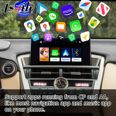 Lexus NX ασύρματη διασύνδεση προβολής carplay android αυτόματης απεικόνισης οθόνης NX300g NX200t