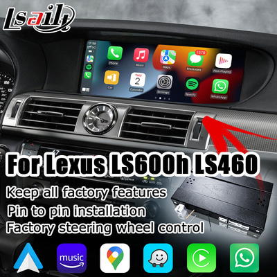 Ασύρματη αναβάθμιση carplay για το Lexus LS600h LS460 2012-2017 12 οθόνες android auto screen mirroring από την Lsailt