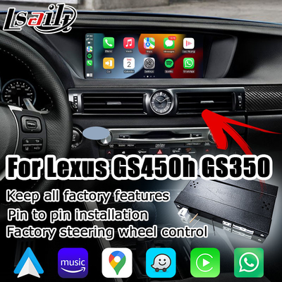 Ασύρματη αυτόματη διασύνδεση carplay android για Lexus GS450h GS350 GS200t από την Lsailt