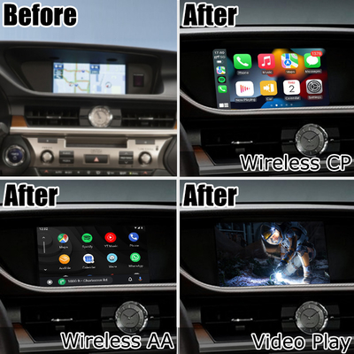 Lexus ES ES350 ES250 ES300h ασύρματο carplay android auto screen mirroring module box Lsailt