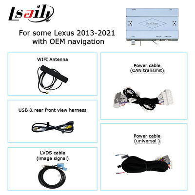 Lexus ES ES350 ES250 ES300h ασύρματο carplay android auto screen mirroring module box Lsailt