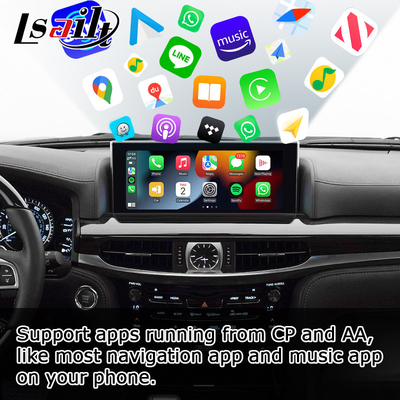 Lexus LX570 LX450d ασύρματη carplay android αυτόματη διασύνδεση πολυμέσων οθόνη αντικατοπτρίζει Lsailt