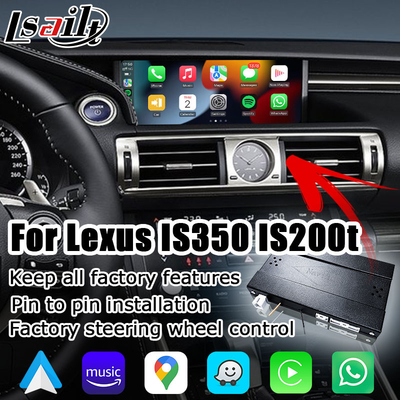 Lexus IS350 IS200t IS300 IS300h ασύρματος αντικατοπτρισμός οθόνης android autobox caprlay