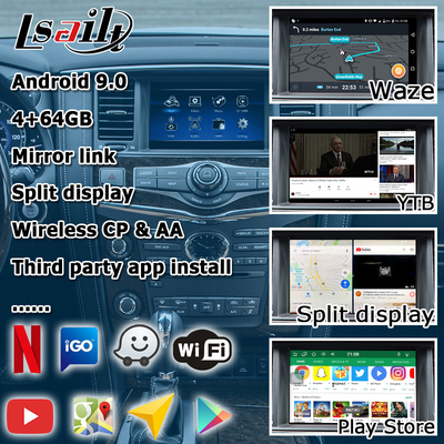 Infiniti QX80 QX56 Z62 carplay android auto multi δάχτυλα οθόνη αφής HD αναβάθμιση IT08