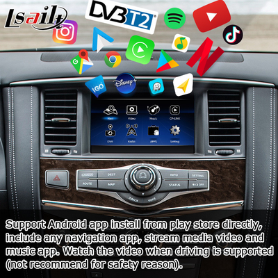 Infiniti QX80 QX56 Z62 carplay android auto multi δάχτυλα οθόνη αφής HD αναβάθμιση IT08