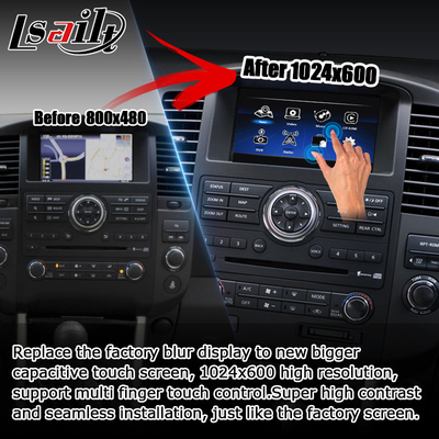 Nissan Pathfinder IT08 R51 HD αναβάθμιση οθόνης ασύρματου carplay android auto navigation box