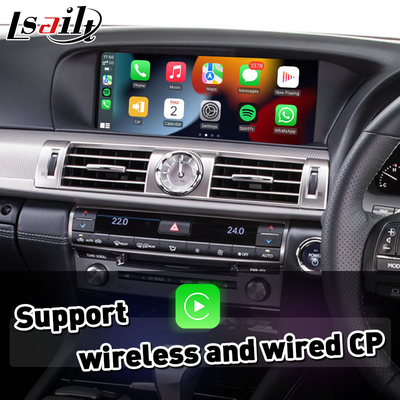 Ασύρματη αρρενωπή αυτόματη διεπαφή Carplay για Lexus LS 460 φ-αθλητισμός ΜΕ ΚΙΝΗΤΉΡΙΟΥΣ ΤΡΟΧΟΎΣ το 2012-2017 600h LS460