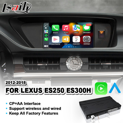 Ασύρματο Android Auto Carplay Interface για Lexus ES 250 300H 350 200 Διαχείριση ποντικιού 2012-2018 ES250 ES350