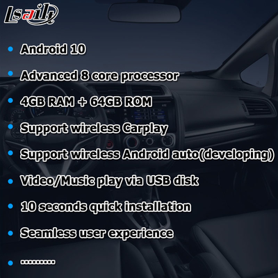 Αρρενωπό κιβώτιο διεπαφών RK3288 AI 64GB Carplay για τη Toyota Corolla RAV4 Camry