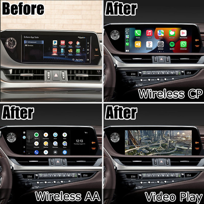 Ασύρματο carplay αρρενωπό αυτοκίνητο για τη φτηνότερη έκδοση Lexus ES300h ES350 ES250