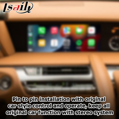 Τα ασύρματα αρρενωπά αυτόματα carplay μέσα Lexus LC LC500 LC500h διασυνδέουν να αντανακλάσουν οθόνης υποστήριξης