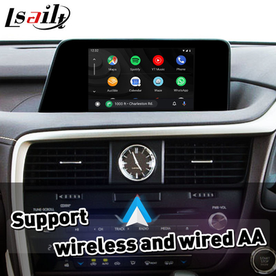 Εναρμόνιση αυτοκινήτου Carplay Interface για Lexus RX200T RX350 RX300 RX Mouse Control 2016-2019