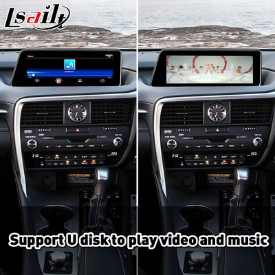 Ασύρματο Android Auto Carplay Interface για Lexus RX350 RX200T RX 350 Ρεύθυνση ποντικιού 2016-2019