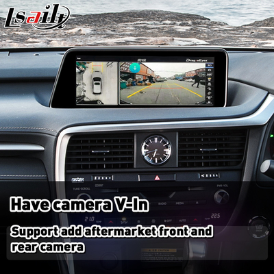 Ασύρματο Android Auto Carplay Interface για Lexus RX350 RX200T RX 350 Ρεύθυνση ποντικιού 2016-2019