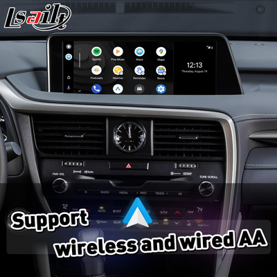 Lexus Carplay Android Auto Interface για RX450H RX350 RX 350 Διαχείριση ποντικιού 2016-2019