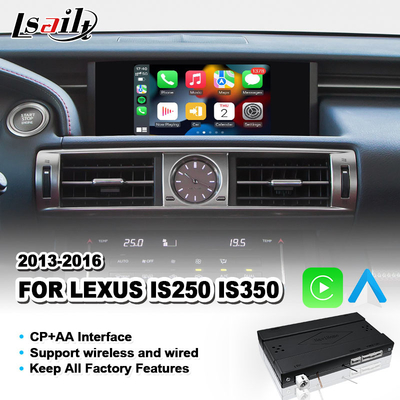 Ασύρματη διεπαφή Carplay για Lexus IS250 IS350 IS 250 Διοίκηση ποντικιού 2013-2016