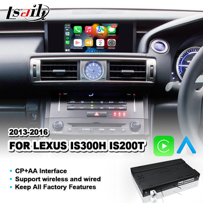 CP + AA Car OEM Integration Video Interface για Lexus IS300H IS200T IS 300h Διαχείριση ποντικιού 2013-2016