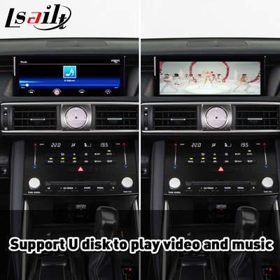 Ασύρματο Android Auto Carplay Interface για Lexus IS200T IS300H IS350 F Sport IS 200T Διαχείριση ποντικιού 2017-2020