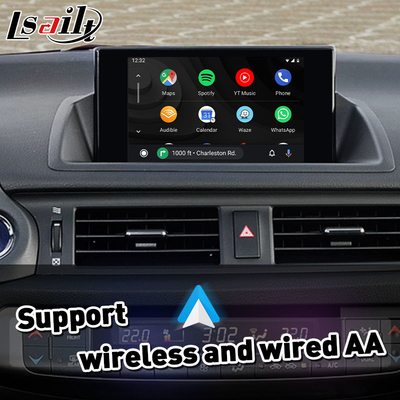 Android Auto Carplay Interface για Lexus CT200H CT 200h Ελέγχος ποντικιού 2014-2017