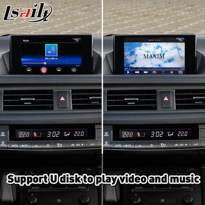 Android Auto Carplay Interface για Lexus CT200H CT 200h Ελέγχος ποντικιού 2014-2017