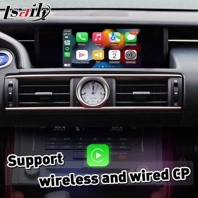 OEM ενσωμάτωση Carplay Android Auto Interface για Lexus RC200T RC300H RC 200t 2014-2018