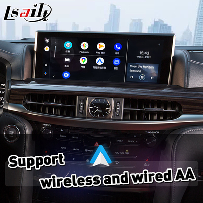 Ασύρματο Android Auto Carplay Interface για Lexus LX570 LX 570 LX450D 2016-2021