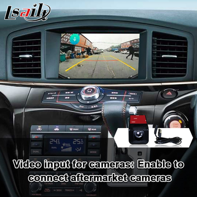 Διεπαφή της Nissan CarPlay με το αρρενωπό αυτοκίνητο, YouTube, Spotify για Elgrand, περίπολος, αρμάδα, ανιχνευτής