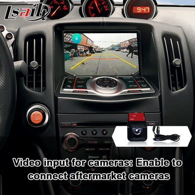 Αρρενωπή αυτόματη διεπαφή CarPlay για τις οπίσθιες κάμερες υποστήριξης Infiniti QX ανιχνευτών της Nissan 370Z