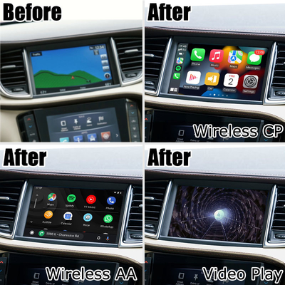 Ασύρματο κιβώτιο μέσων Carplay αρρενωπό αυτόματο για τη βελτίωση cOem Infiniti QX50 2018