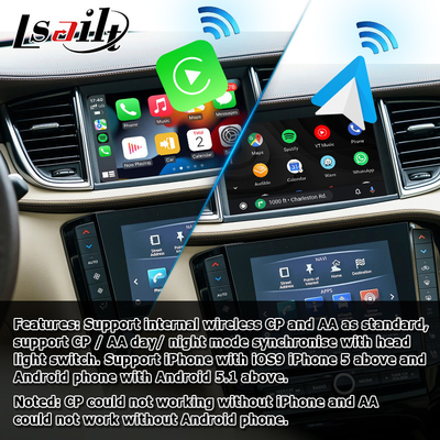 Ασύρματο κιβώτιο μέσων Carplay αρρενωπό αυτόματο για τη βελτίωση cOem Infiniti QX50 2018