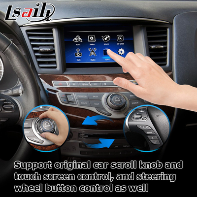 Ασύρματη carplay αρρενωπή αυτόματη βελτίωση ύφους cOem Infiniti QX60
