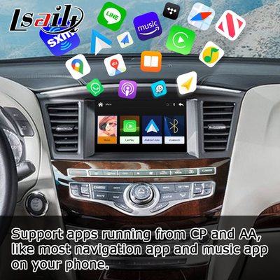 Ασύρματη carplay αρρενωπή αυτόματη βελτίωση ύφους cOem Infiniti QX60