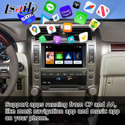 Η carplay αρρενωπή αυτόματη βελτίωση της Apple για το ύφος cOem Lexus GX460 ενσωματώνει τη βελτίωση