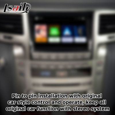 Ασύρματο Carplay αρρενωπό αυτόματο κιβώτιο διεπαφών βελτίωσης ύφους cOem Lexus LX570