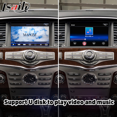 Ασύρματο Android Auto Carplay Interface για το 2017-2021 Infiniti QX80