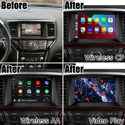Pathfinder R52 ασύρματη carplay android αυτόματη αναβάθμιση οθόνη HD 720x1280