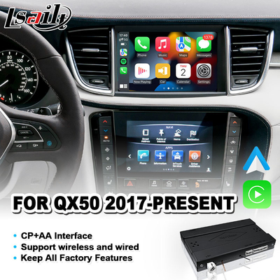 Ασύρματο Carplay Android Auto Interface για το 2017-2022 Infiniti QX50