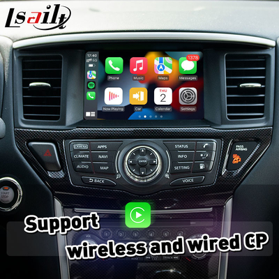Συμπλοκή αυτοκινήτου ασύρματο Android Auto Carplay Interface για το 2017-2019 Nissan Pathfinder R52