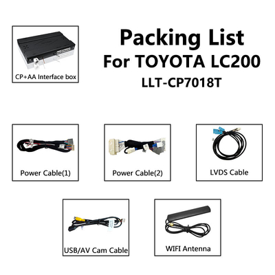Carplay Interface για το 2012-2015 Lexus LX570 LX 570 με ασύρματο Android Auto