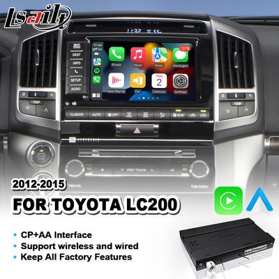 Ασύρματη Carplay διεπαφή της Toyota για το ταχύπλοο σκάφος LC200 200 V8 2012-2015 εδάφους από Lsailt