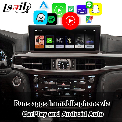 Ασύρματος αποκωδικοποιητής CarPlay για Lexus LX LX570 LX460d 2017-2022 Διεπαφή βίντεο κάμερας Revese