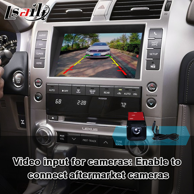 Έτοιμη προς χρήση διεπαφή CarPlay για Lexus GX460 2014-2021 LX570 RX NX με το ασύρματο αρρενωπό αυτοκίνητο