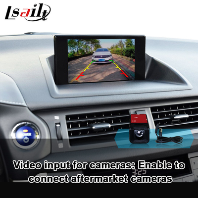 Ασύρματη ενότητα CarPlay Lsailt για Lexus CT200 2013-2022 με το αρρενωπό αυτοκίνητο, χάρτης Google